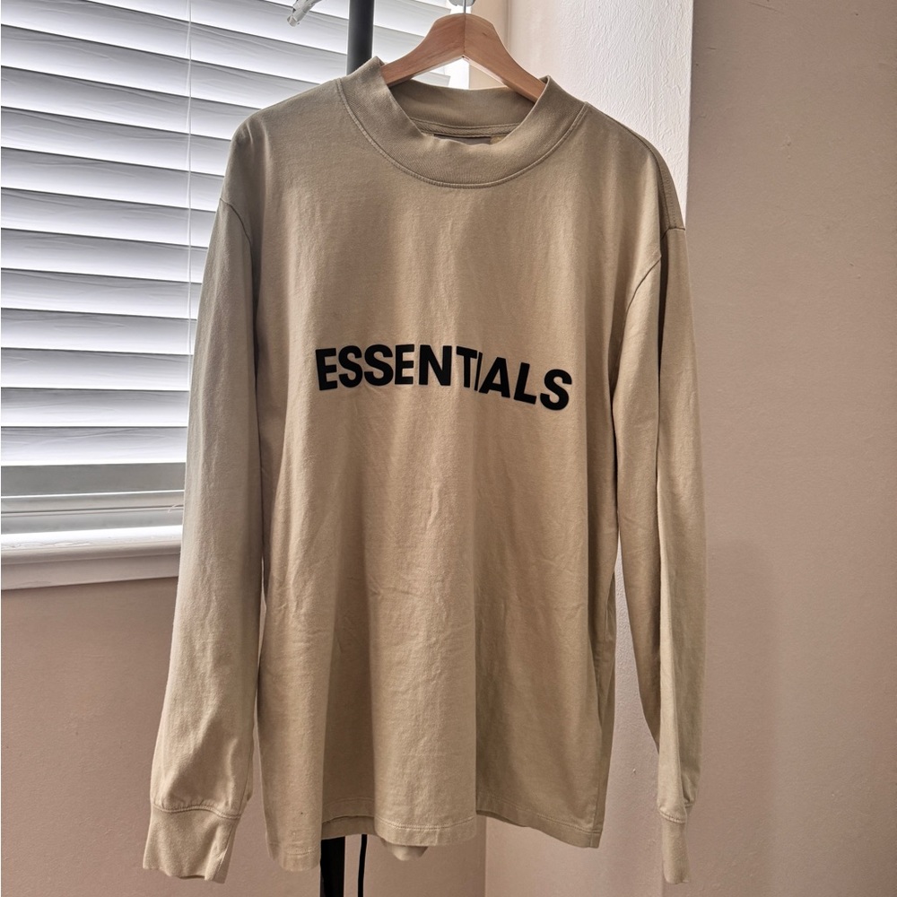 ESSENTIALS sage green sweatshirt
